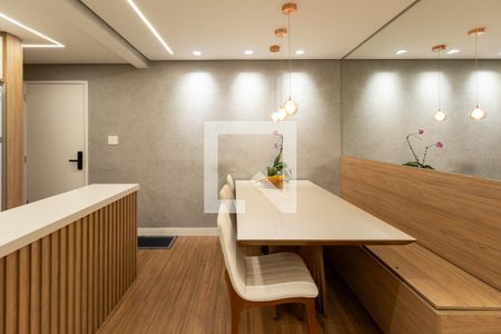 Sala de Jantar de apartamento para alugar com 2 quartos, 62m² em Chácara Santo Antônio, São Paulo