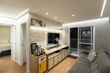 Sala  de apartamento para alugar com 2 quartos, 62m² em Chácara Santo Antônio, São Paulo