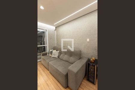 Sala de estar de apartamento para alugar com 2 quartos, 62m² em Chácara Santo Antônio, São Paulo
