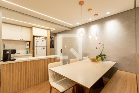 Sala de Jantar de apartamento para alugar com 2 quartos, 62m² em Chácara Santo Antônio, São Paulo