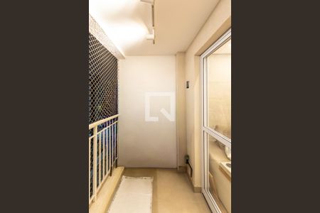 Varanda da Sala de apartamento para alugar com 2 quartos, 62m² em Chácara Santo Antônio, São Paulo