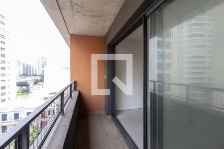 Varanda de kitnet/studio à venda com 1 quarto, 26m² em Perdizes, São Paulo