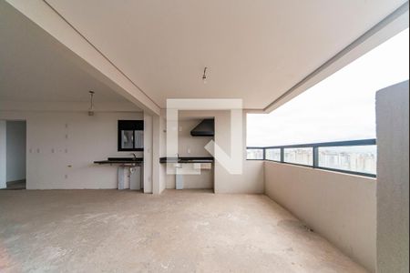 Varanda da Sala de apartamento à venda com 3 quartos, 125m² em Vila Santa Teresa, Santo André