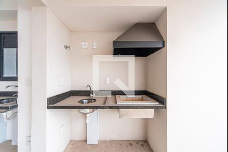 Varanda da Sala de apartamento à venda com 3 quartos, 125m² em Vila Santa Teresa, Santo André