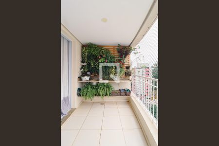 Varanda da Sala de apartamento à venda com 2 quartos, 85m² em Real Parque, São Paulo