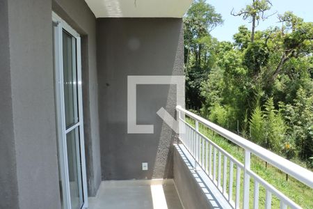 Varanda da Sala/Cozinha de apartamento para alugar com 2 quartos, 58m² em Jardim Belizário, Cotia