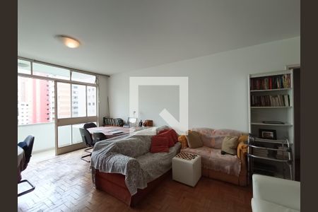 Sala de apartamento à venda com 3 quartos, 210m² em Jardim Paulista, São Paulo