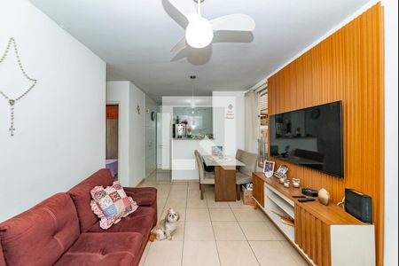 Sala de apartamento para alugar com 2 quartos, 69m² em Salgado Filho, Belo Horizonte