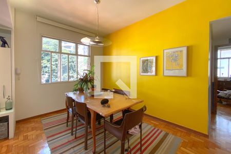 Sala de Jantar de apartamento à venda com 3 quartos, 110m² em Funcionários, Belo Horizonte