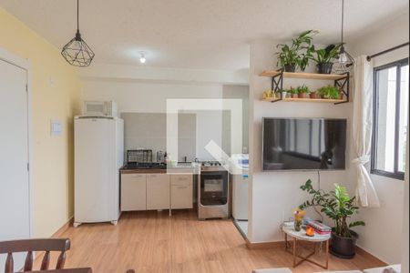 Sala/Cozinha de apartamento para alugar com 2 quartos, 37m² em Residencial Parque da Fazenda, Campinas
