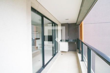 Varanda de kitnet/studio para alugar com 1 quarto, 37m² em Campo Belo, São Paulo
