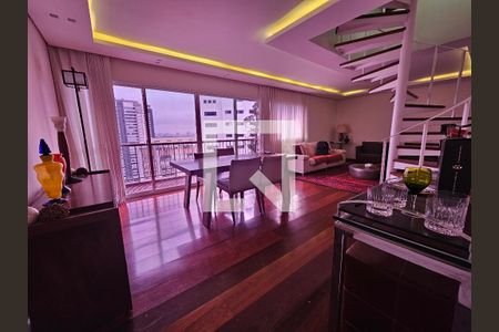 Sala de apartamento para alugar com 3 quartos, 264m² em Campo Belo, São Paulo