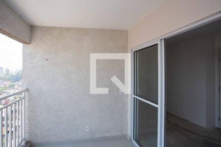 Varanda da Sala de apartamento à venda com 2 quartos, 43m² em Conceição, Diadema