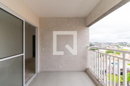 Área de Serviço e Varanda de apartamento à venda com 2 quartos, 43m² em Conceição, Diadema