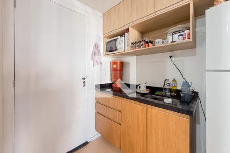 Cozinha de kitnet/studio à venda com 1 quarto, 25m² em Chácara Inglesa, São Paulo