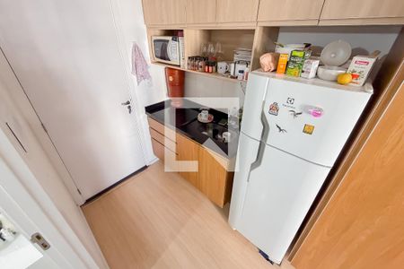 Cozinha de kitnet/studio à venda com 1 quarto, 25m² em Chácara Inglesa, São Paulo