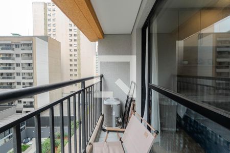 Sacada de apartamento à venda com 1 quarto, 24m² em Bela Vista, São Paulo