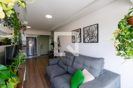 Sala de apartamento à venda com 3 quartos, 75m² em Vila Campestre, São Paulo