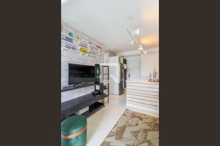 Sala de apartamento à venda com 2 quartos, 58m² em Brooklin, São Paulo