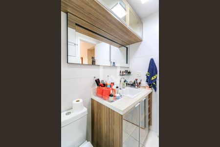 Banheiro da Suíte de apartamento à venda com 2 quartos, 58m² em Brooklin, São Paulo