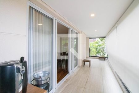 Varanda de apartamento à venda com 4 quartos, 208m² em Alto da Boa Vista, São Paulo