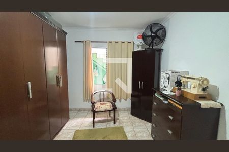 Quarto 1 de casa à venda com 3 quartos, 116m² em Vila Scarpelli, Santo André