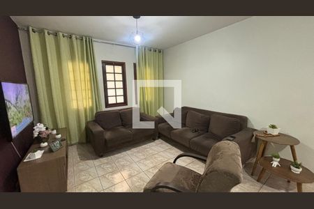 Sala de casa à venda com 3 quartos, 116m² em Vila Scarpelli, Santo André