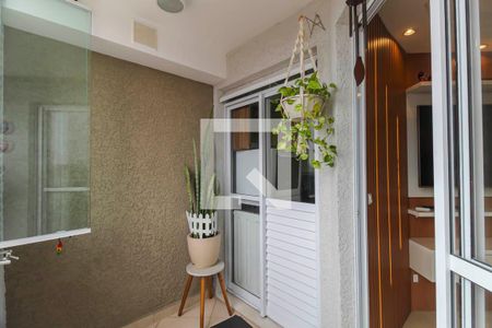 Varanda da Sala de apartamento à venda com 2 quartos, 65m² em Vila Prudente, São Paulo