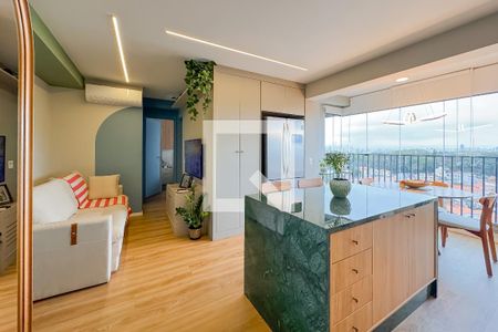 Sala de apartamento à venda com 2 quartos, 50m² em Ipiranga, São Paulo