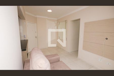 Sala de apartamento para alugar com 2 quartos, 70m² em Canto do Forte, Praia Grande