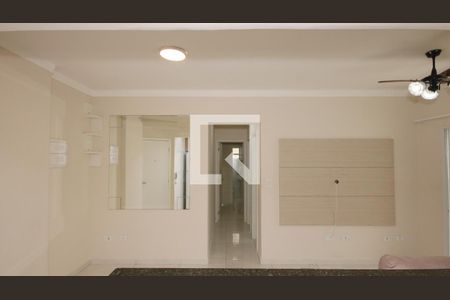 Sala de apartamento para alugar com 2 quartos, 70m² em Canto do Forte, Praia Grande