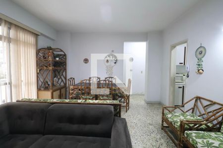 Sala de apartamento para alugar com 3 quartos, 110m² em Centro, Guarujá