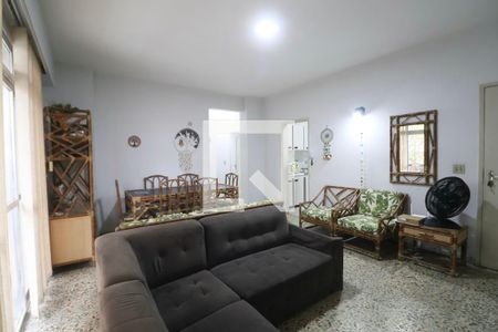 Sala de apartamento para alugar com 3 quartos, 110m² em Centro, Guarujá