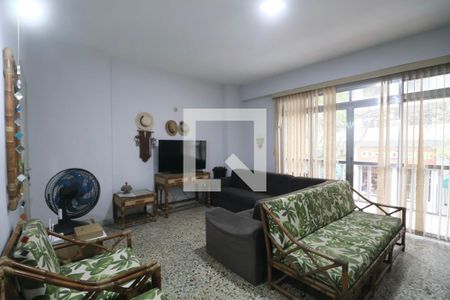 Sala de apartamento para alugar com 3 quartos, 110m² em Centro, Guarujá