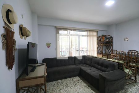 Sala de apartamento para alugar com 3 quartos, 110m² em Centro, Guarujá