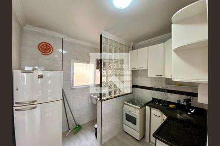 Sala/Cozinha de apartamento para alugar com 2 quartos, 74m² em Guilhermina, Praia Grande