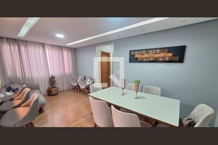 Sala de apartamento à venda com 2 quartos, 63m² em Arvoredo, Contagem