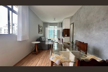 Sala de apartamento à venda com 2 quartos, 75m² em Anchieta, Belo Horizonte
