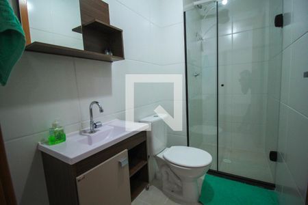 Banheiro Social de apartamento à venda com 1 quarto, 24m² em Belenzinho, São Paulo