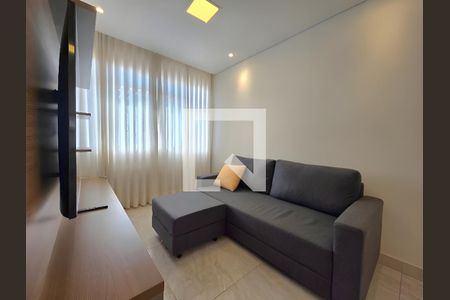 Sala de apartamento à venda com 2 quartos, 68m² em Nova Suíça, Belo Horizonte