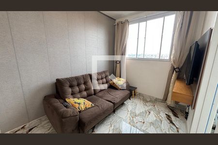 Sala de apartamento para alugar com 2 quartos, 35m² em Santa Maria, Santo André