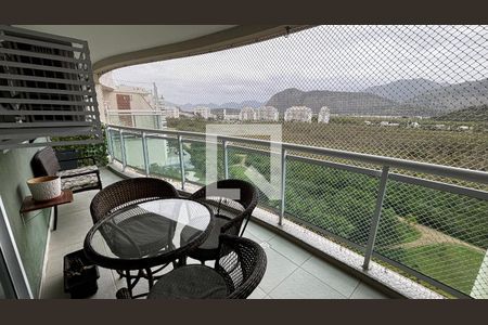 Varanda de apartamento à venda com 1 quarto, 79m² em Barra da Tijuca, Rio de Janeiro
