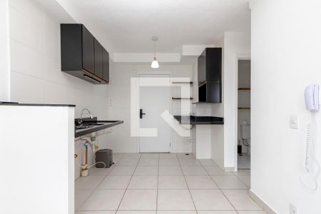 Sala/Cozinha de apartamento para alugar com 2 quartos, 32m² em Vila Socorro, São Paulo
