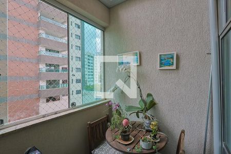 Varanda de apartamento à venda com 4 quartos, 203m² em Buritis, Belo Horizonte