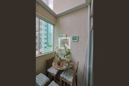 Varanda de apartamento à venda com 4 quartos, 203m² em Buritis, Belo Horizonte
