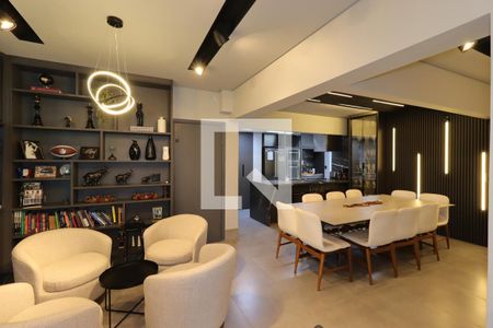 Sala de apartamento à venda com 2 quartos, 126m² em Centro, Santo André