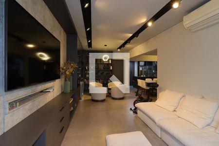 Sala de apartamento à venda com 2 quartos, 126m² em Centro, Santo André