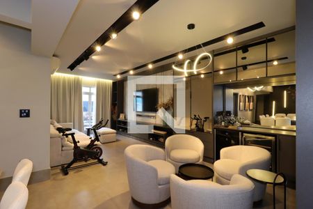 Sala de apartamento à venda com 2 quartos, 126m² em Centro, Santo André