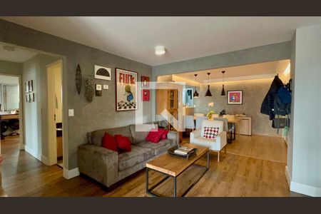 Sala de apartamento à venda com 3 quartos, 117m² em Vila Madalena, São Paulo