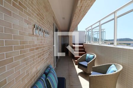 Varanda de apartamento para alugar com 4 quartos, 300m² em Parque Enseada, Guarujá